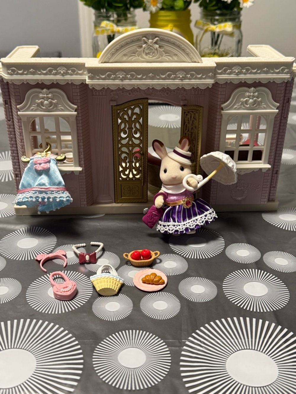 Calico Critters Sylvanian families town series My Room designer studiow/ EXTRAS! - Picture 4 of 7